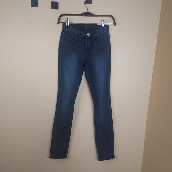 J Brand Mid Rise Skinny Blue Jeans in Sway Size 23 - Picture 1 of 10